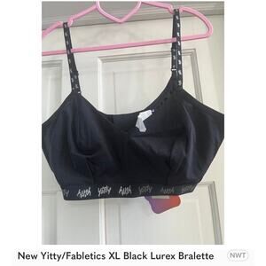 XL or L Fabletics/Yitty Lurex Bra with Matching L Lurex Leggings